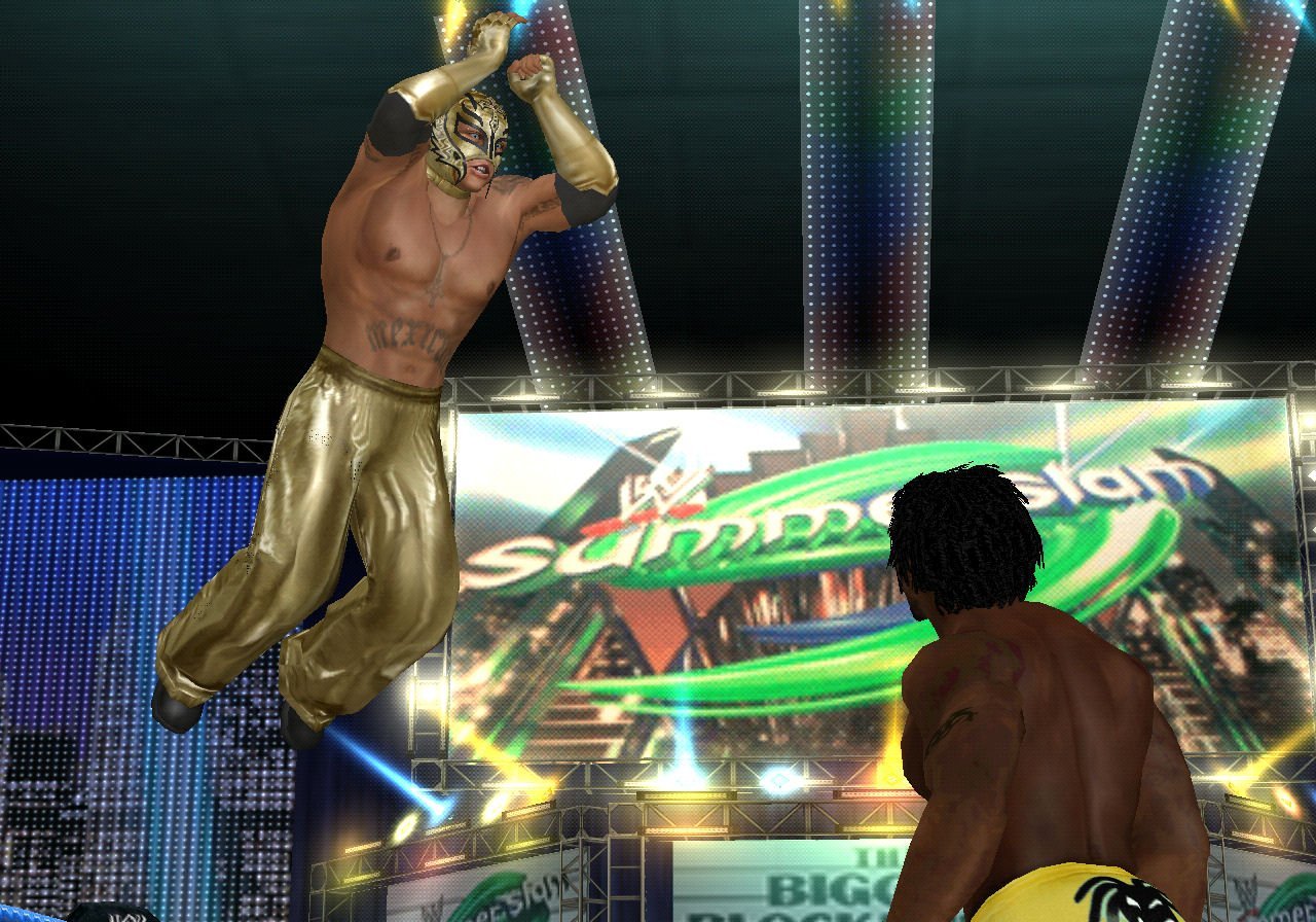 《美国职业摔跤联盟2007》GOD版XBOX360版 游戏截图 8