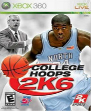 《大学篮球2K6》美版ISO版XBOX360版
